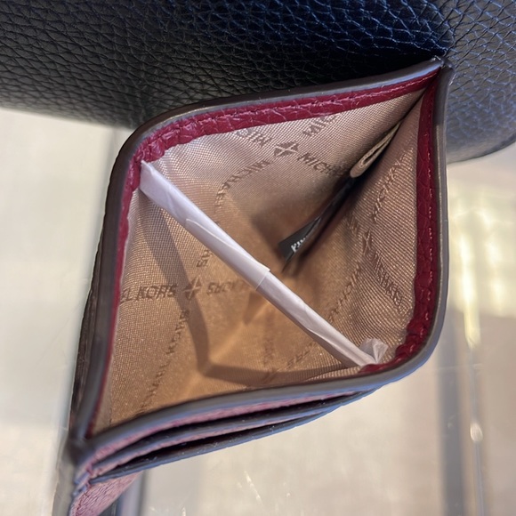 MICHAEL KORS
Reed Large Pebbled Leather Card Holder Case
Dark Cherry 
NWT - Picture 14 of 16